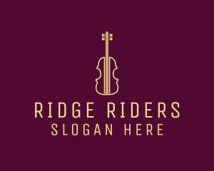 Classical Violin Music logo design