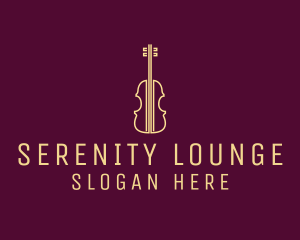 Classical Violin Music logo design