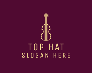 Classical Violin Music logo design