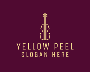 Classical Violin Music logo design