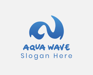 Abstract Blue Wave logo