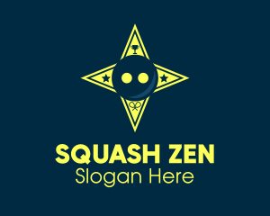 Squash Sports Star  logo design