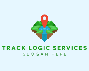 Tourism Paradise Location logo