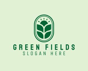 Sunset Crops Planting logo