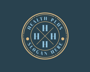 Hipster Fashion Boutique Stamp logo