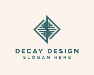 Interior Design Tiles logo design