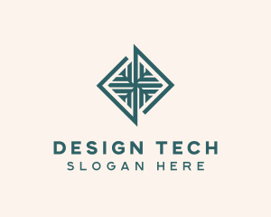 Interior Design Tiles logo design