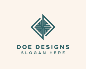 Interior Design Tiles logo design