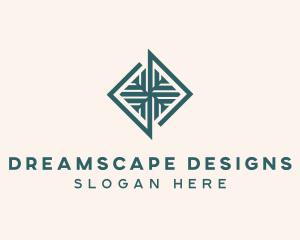 Interior Design Tiles logo design