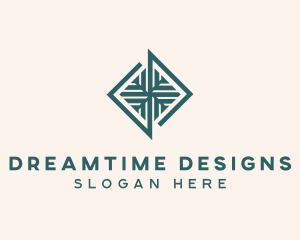 Interior Design Tiles logo design