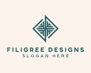 Interior Design Tiles logo design