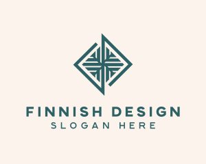 Interior Design Tiles logo design