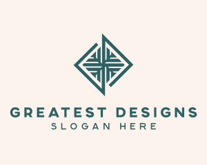 Interior Design Tiles logo design