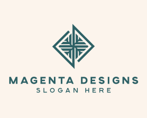 Interior Design Tiles logo design