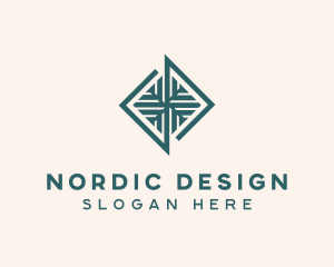 Interior Design Tiles logo design