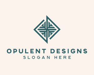 Interior Design Tiles logo design