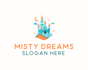 Dream Castle Book logo design