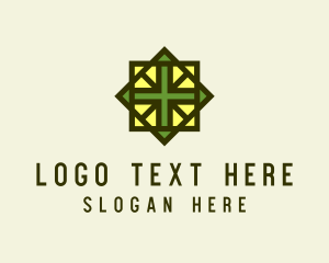 Cross Tile Flooring Pattern  logo