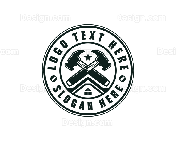 Carpentry Hammer Repair Logo