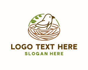 Aviary Bird Nest logo
