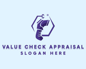 Medical Infrared Thermometer logo design