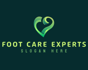 Heart Love Care logo design