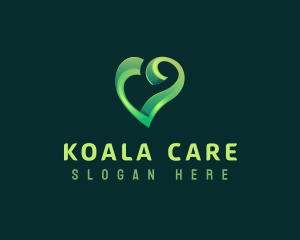 Heart Love Care logo design