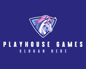 Unicorn Gaming Pride logo design