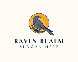 Crow Raven Moon logo