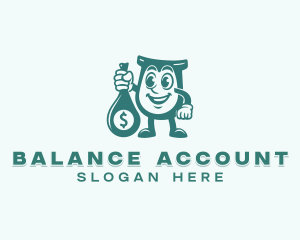 Dollar Money Bag logo design