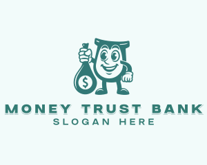 Dollar Money Bag logo design