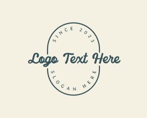 Cursive Startup Business logo