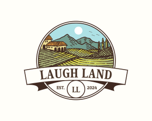 Farm Field Agriculture logo design