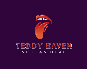 Sexy Tongue Stripper Logo