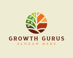 Arborist Tree Garden logo design