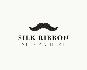 Gentleman Moustache Hair logo design