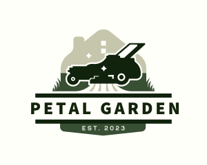 Lawn Mower Home Care logo design