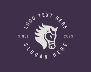 Equestrian Horse Riding logo