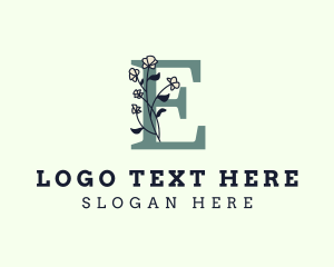 Spring Letter E logo