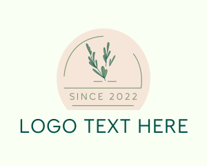 Natural Herb Badge logo