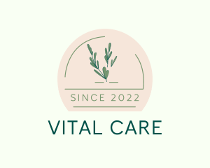 Natural Herb Badge logo
