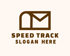 Brown Mailbox Envelope Logo