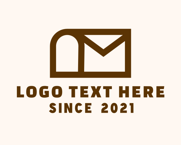 Mail Carrier logo example 3