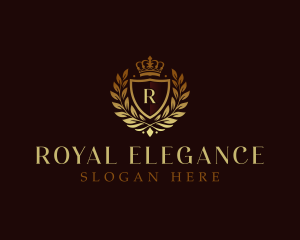 Royal Crest Crown logo design