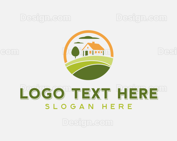 Garden Field Landscaping Logo