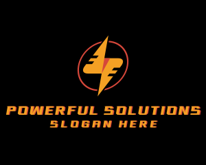 Lightning Charge Electric logo design