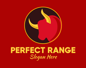 Chinese Zodiac Ox  logo design