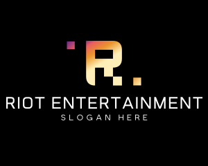 Media Entertainment Pixel logo