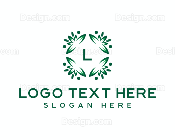 Herbal Organic Garden Logo