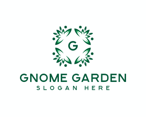 Herbal Organic Garden logo design